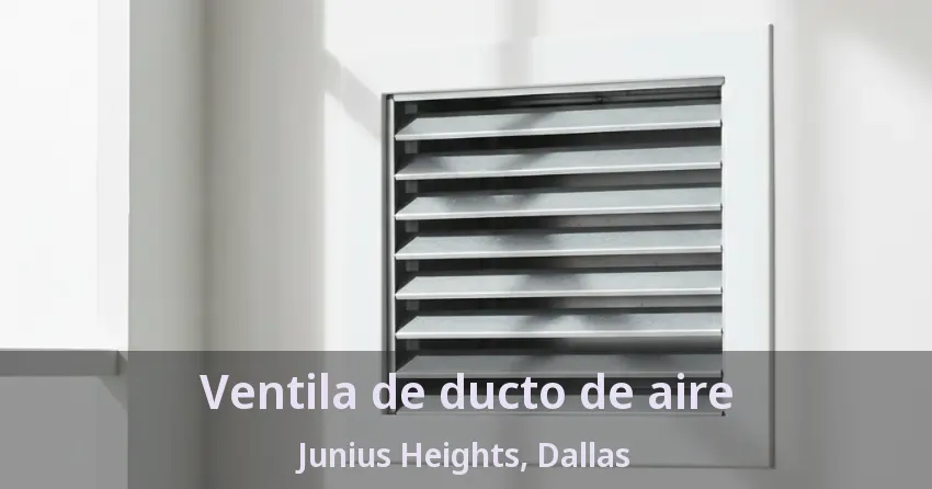 Ventila de ducto de aire Junius Heights, Dallas - TX Ventila de ducto de aire Junius Heights, Dallas - TX
