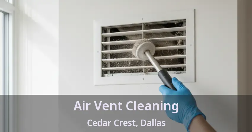 Air Vent Cleaning Cedar Crest, Dallas - TX Air Vent Cleaning Cedar Crest, Dallas - TX
