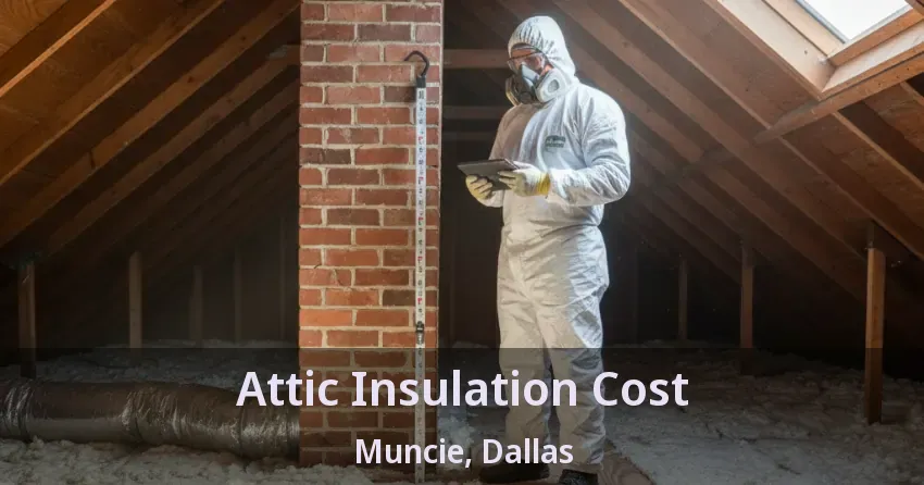 Attic Insulation Cost Muncie, Dallas - TX Attic Insulation Cost Muncie, Dallas - TX