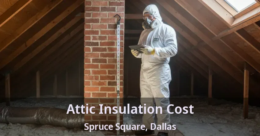 Attic Insulation Cost Spruce Square, Dallas - TX