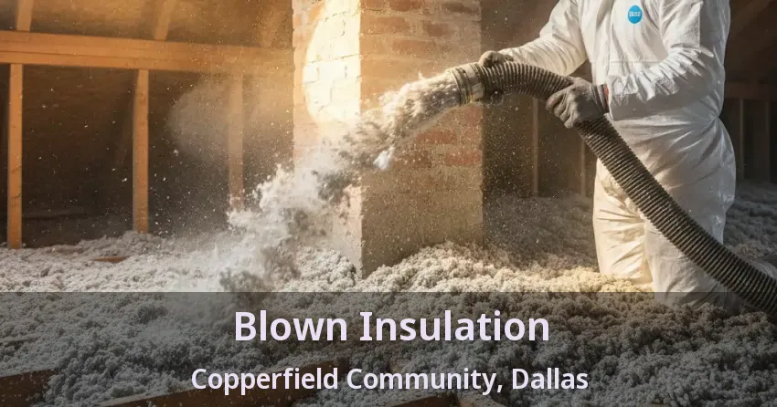 Blown Insulation Copperfield Community, Dallas - TX