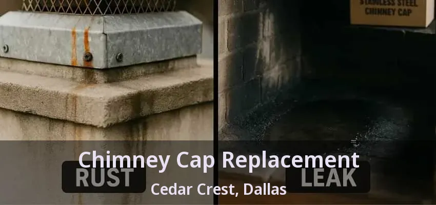 Chimney Cap Replacement Cedar Crest, Dallas - TX