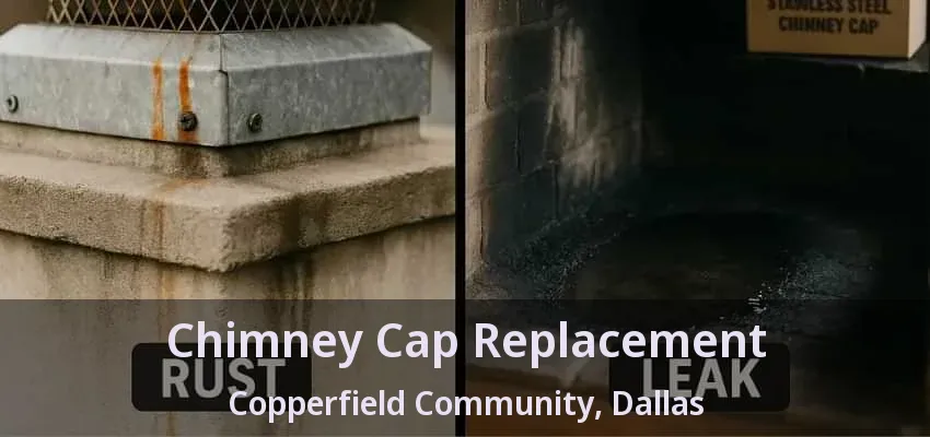 Chimney Cap Replacement Copperfield Community, Dallas - TX