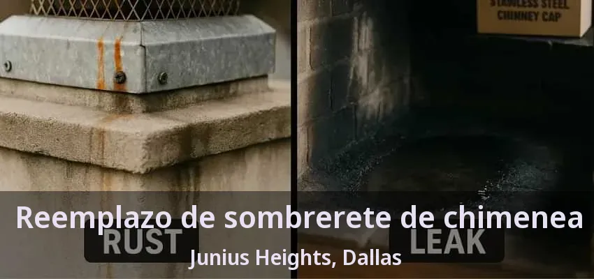 Reemplazo de sombrerete de chimenea Junius Heights, Dallas - TX Reemplazo de sombrerete de chimenea Junius Heights, Dallas - TX