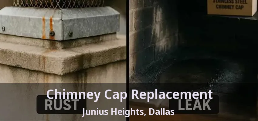 Chimney Cap Replacement Junius Heights, Dallas - TX Chimney Cap Replacement Junius Heights, Dallas - TX