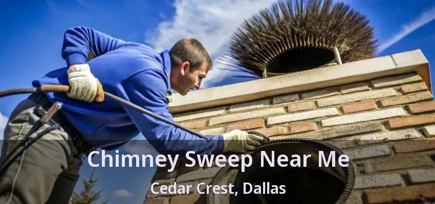 Chimney Sweep Near Me Cedar Crest, Dallas - TX