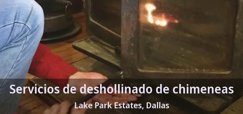 Servicios de deshollinado de chimeneas Lake Park Estates, Dallas - TX