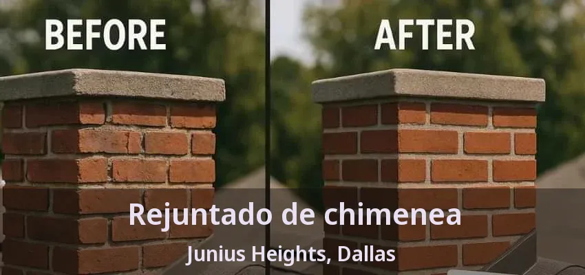 Rejuntado de chimenea Junius Heights, Dallas - TX