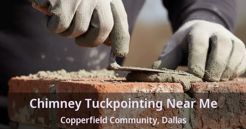Chimney Tuckpointing Near Me Copperfield Community, Dallas - TX