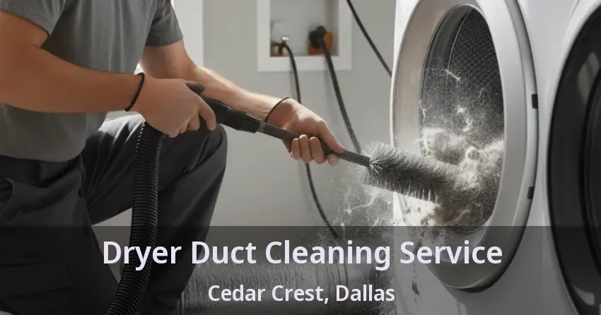 Dryer Duct Cleaning Service Cedar Crest, Dallas - TX Dryer Duct Cleaning Service Cedar Crest, Dallas - TX