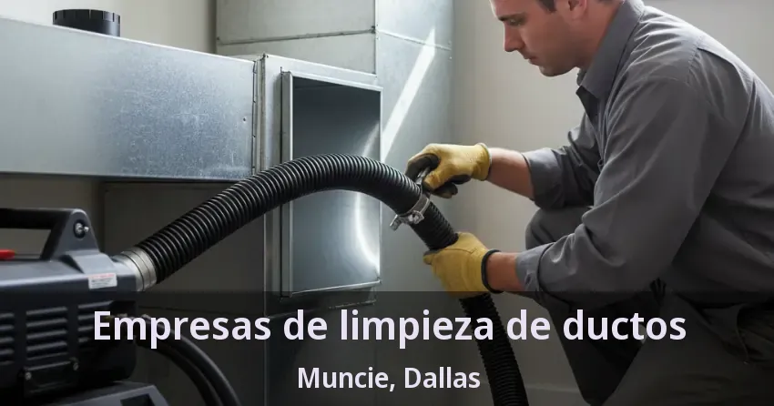 Empresas de limpieza de ductos Muncie, Dallas - TX