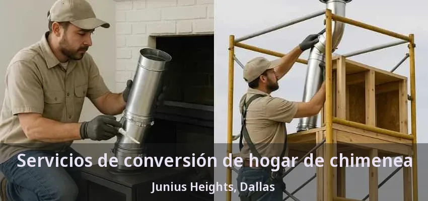 Servicios de conversión de hogar de chimenea Junius Heights, Dallas - TX Servicios de conversión de hogar de chimenea Junius Heights, Dallas - TX