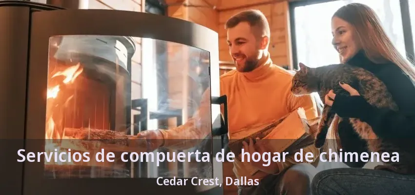 Servicios de compuerta de hogar de chimenea Cedar Crest, Dallas - TX Servicios de compuerta de hogar de chimenea Cedar Crest, Dallas - TX