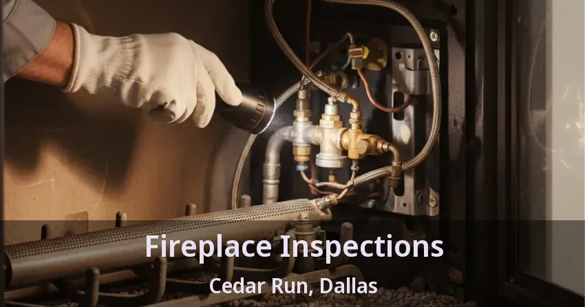 Fireplace Inspections Cedar Run, Dallas - TX