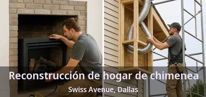 Reconstrucción de hogar de chimenea Swiss Avenue, Dallas - TX Reconstrucción de hogar de chimenea Swiss Avenue, Dallas - TX