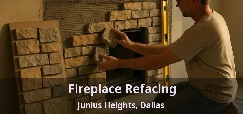 Fireplace Refacing Junius Heights, Dallas - TX Fireplace Refacing Junius Heights, Dallas - TX