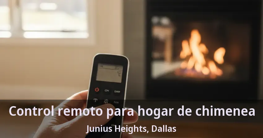 Control remoto para hogar de chimenea Junius Heights, Dallas - TX Control remoto para hogar de chimenea Junius Heights, Dallas - TX