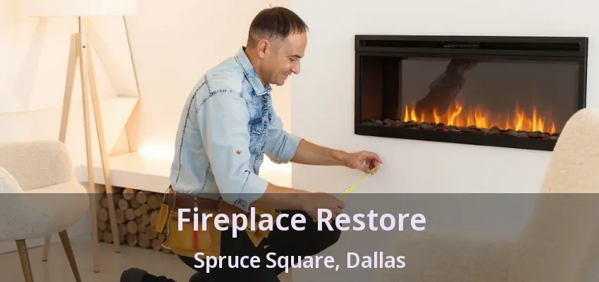 Fireplace Restore Spruce Square, Dallas - TX