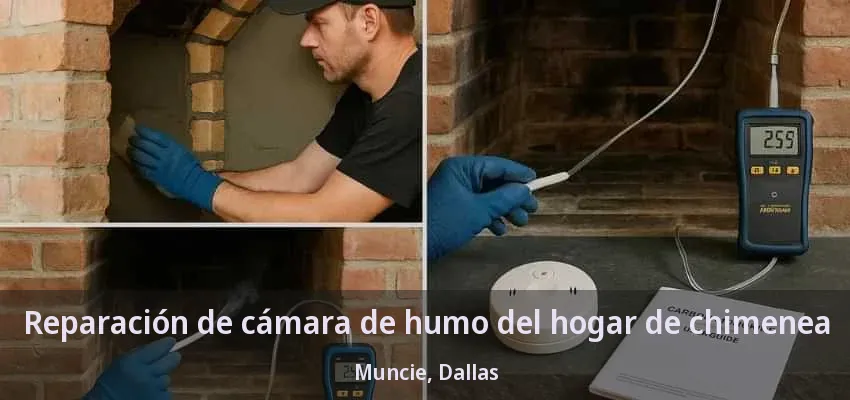 Reparación de cámara de humo del hogar de chimenea Muncie, Dallas - TX Reparación de cámara de humo del hogar de chimenea Muncie, Dallas - TX