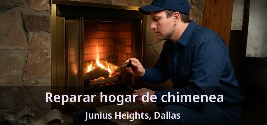 Reparar hogar de chimenea Junius Heights, Dallas - TX