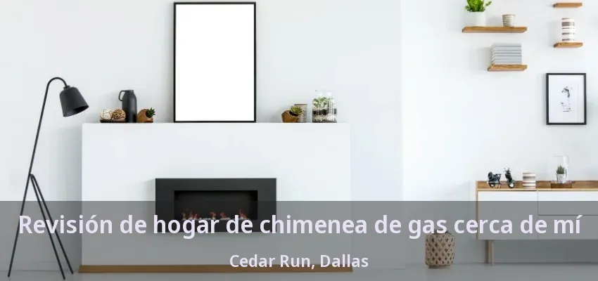 Revisión de hogar de chimenea de gas cerca de mí Cedar Run, Dallas - TX Revisión de hogar de chimenea de gas cerca de mí Cedar Run, Dallas - TX