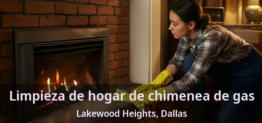 Limpieza de hogar de chimenea de gas Lakewood Heights, Dallas - TX Limpieza de hogar de chimenea de gas Lakewood Heights, Dallas - TX