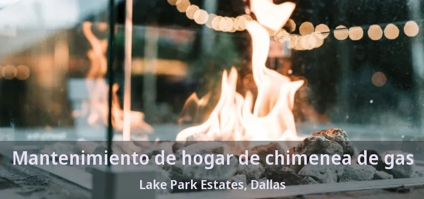 Mantenimiento de hogar de chimenea de gas Lake Park Estates, Dallas - TX
