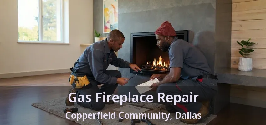 Gas Fireplace Repair Copperfield Community, Dallas - TX