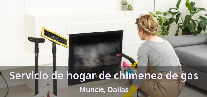 Servicio de hogar de chimenea de gas Muncie, Dallas - TX Servicio de hogar de chimenea de gas Muncie, Dallas - TX