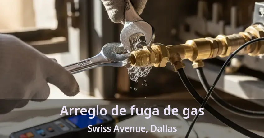 Arreglo de fuga de gas Swiss Avenue, Dallas - TX Arreglo de fuga de gas Swiss Avenue, Dallas - TX