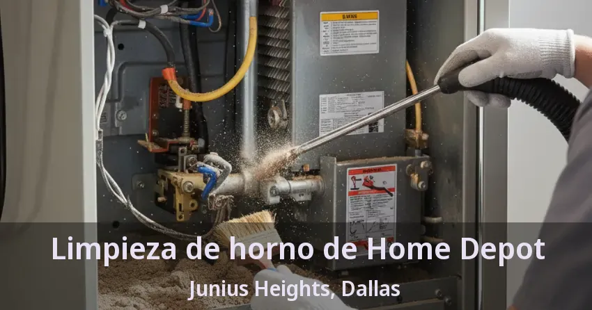 Limpieza de horno de Home Depot Junius Heights, Dallas - TX
