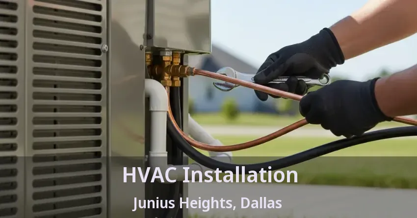 HVAC Installation Junius Heights, Dallas - TX