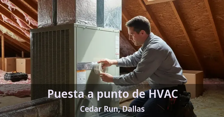 Puesta a punto de HVAC Cedar Run, Dallas - TX Puesta a punto de HVAC Cedar Run, Dallas - TX
