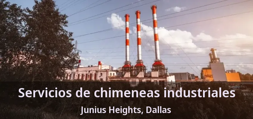 Servicios de chimeneas industriales Junius Heights, Dallas - TX