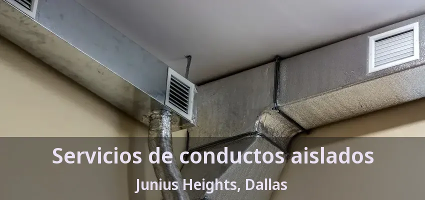Servicios de conductos aislados Junius Heights, Dallas - TX