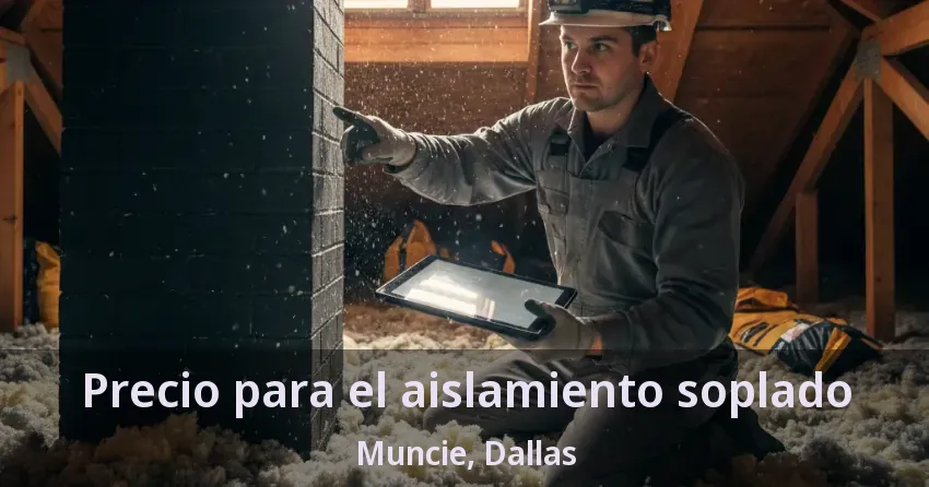 Precio para el aislamiento soplado Muncie, Dallas - TX Precio para el aislamiento soplado Muncie, Dallas - TX