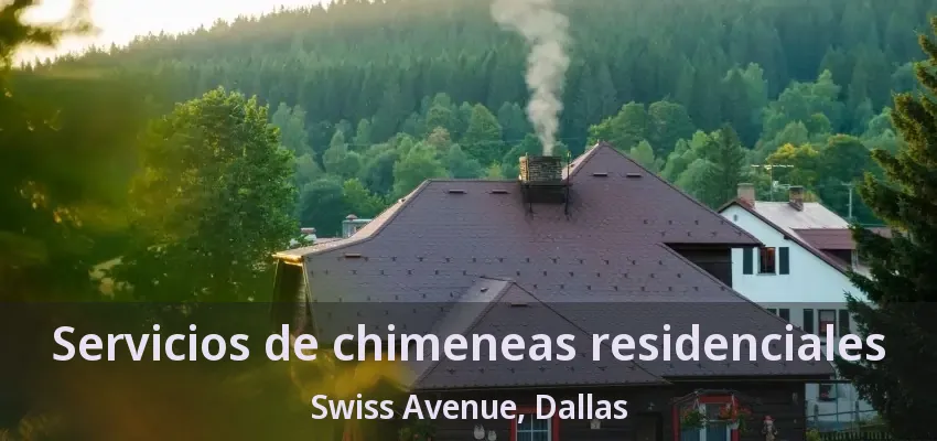 Servicios de chimeneas residenciales Swiss Avenue, Dallas - TX