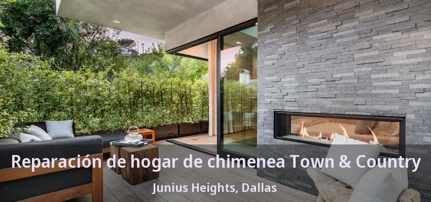 Reparación de hogar de chimenea Town & Country Junius Heights, Dallas - TX